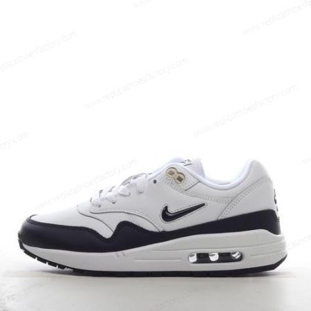 Replica Nike Air Max 1 Men’s and Women’s Shoes ‘White Black’ 918354-100