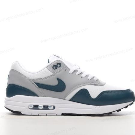 Replica Nike Air Max 1 Men’s and Women’s Shoes ‘White Dark Green’ DH4059-101