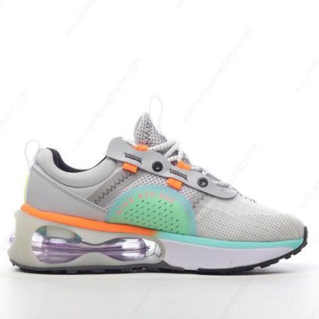 Replica Nike Air Max 2021 Men’s and Women’s Shoes ‘Grey Black Green Orange’ DO2336-010