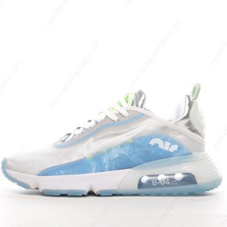 Replica Nike Air Max 2090 Men’s and Women’s Shoes ‘Silver White Blue’ CZ8693-011