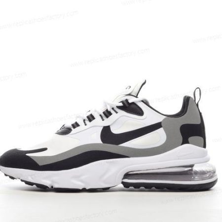 Replica Nike Air Max 270 React Men’s and Women’s Shoes ‘White Black’ CT1264-101