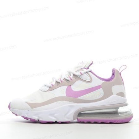Replica Nike Air Max 270 React Men’s and Women’s Shoes ‘White Violet’ CZ1609-100