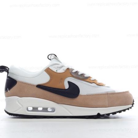 Replica Nike Air Max 90 Futura Men’s and Women’s Shoes ‘Brown White’ DM9922-002