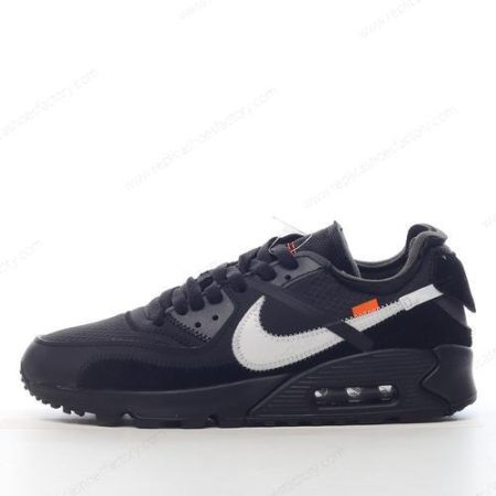 Replica Nike Air Max 90 Men’s and Women’s Shoes ‘Black’ AA7293-001