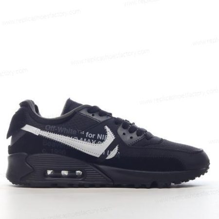 Replica Nike Air Max 90 Men’s and Women’s Shoes ‘Black’ AA7293-001