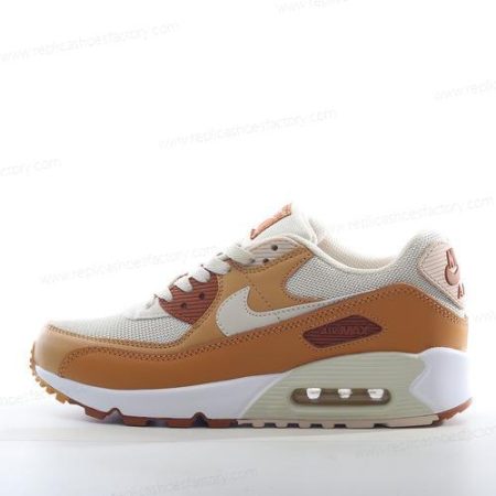 Replica Nike Air Max 90 Men’s and Women’s Shoes ‘Brown White’ CZ3950-101