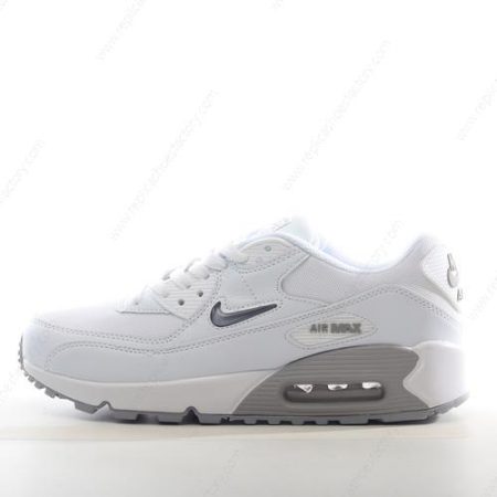 Replica Nike Air Max 90 Men’s and Women’s Shoes ‘Grey White’ FN8005-100