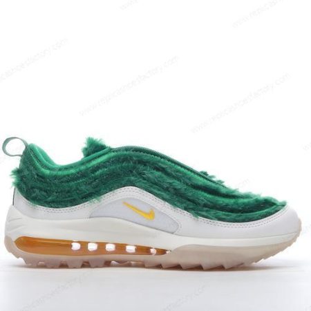 Replica Nike Air Max 97 Golf NRG Men’s and Women’s Shoes ‘Green White’ CK4437-100