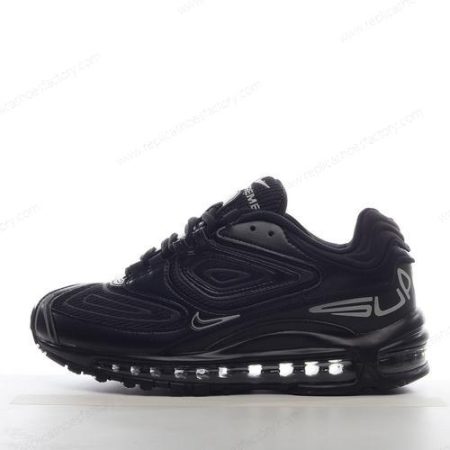 Replica Nike Air Max 98 TL Men’s and Women’s Shoes ‘Black Silver’ DR1033-001