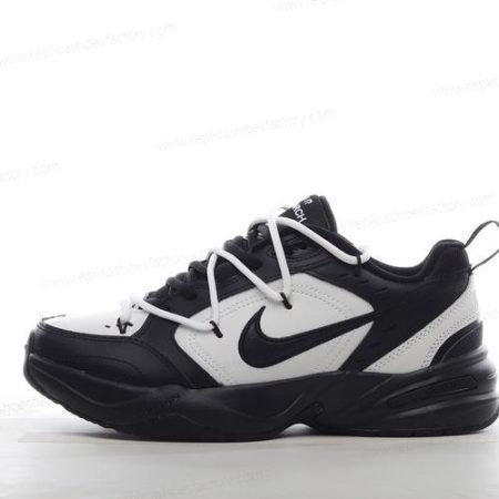 Replica Nike Air Monarch IV Men’s and Women’s Shoes ‘Black White’ 415445-001
