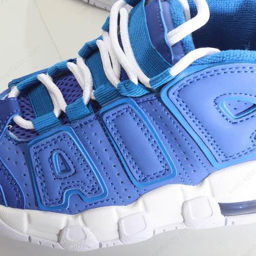 Replica Nike Air More Uptempo 96 PS GS Kids Mens and Womens Shoes Blue White