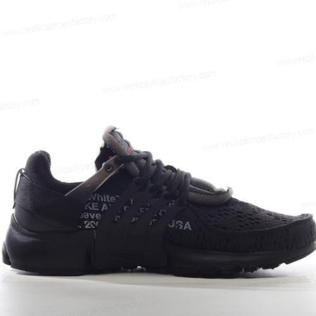 Replica Nike Air Presto x Off-White Men’s and Women’s Shoes ‘White Black’ AA3830-002