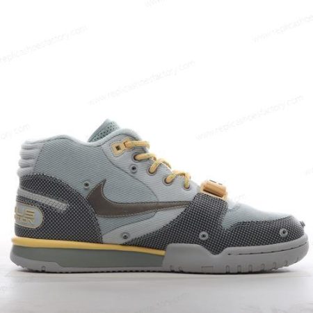 Replica Nike Air Trainer 1 x Travis Scott Men’s and Women’s Shoes ‘Grey Olive’ DR7515-001