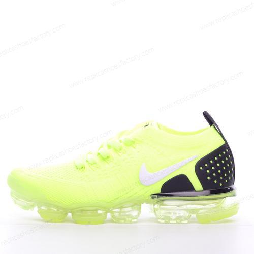 Replica Nike Air VaporMax 2 Mens and Womens Shoes Black White 942842700
