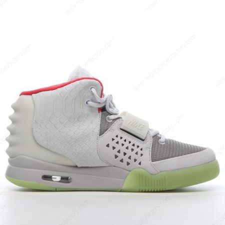 Replica Nike Air Yeezy 2 Men’s and Women’s Shoes ‘Grey White Red Green’ 508214-010