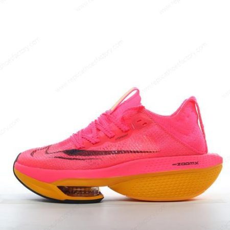 Replica Nike Air Zoom AlphaFly Next 2 Men’s and Women’s Shoes ‘Pink Orange Black’ DN3555-600