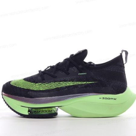 Replica Nike Air Zoom AlphaFly Next Men’s and Women’s Shoes ‘Black Green’ CI9925-400