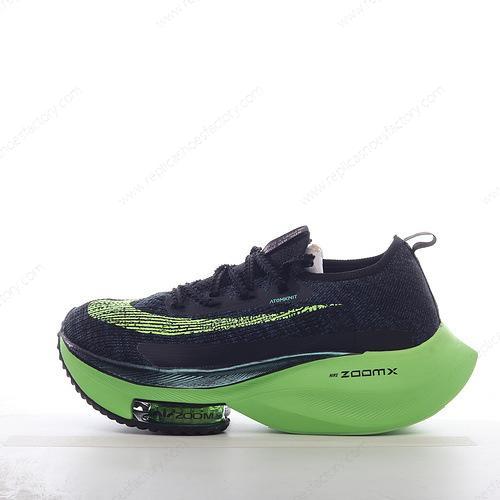 Replica Nike Air Zoom AlphaFly Next Mens and Womens Shoes Black Green CZ1514400