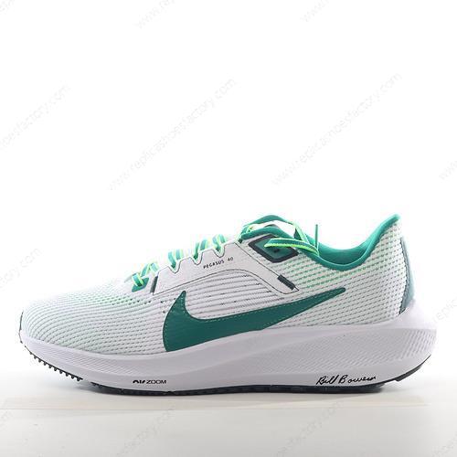 Replica Nike Air Zoom Pegasus 40 Mens and Womens Shoes White Green FJ0329100