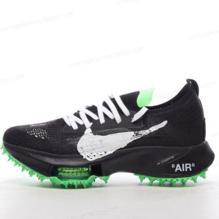 Replica Nike Air Zoom Tempo Next x Off-White Men’s and Women’s Shoes ‘Black Green White’ CV0697-001