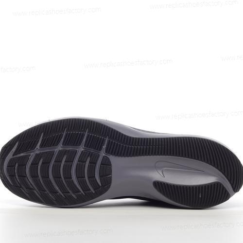 Replica Nike Air Zoom Winflo 7 Mens and Womens Shoes Black Grey CJ0291052