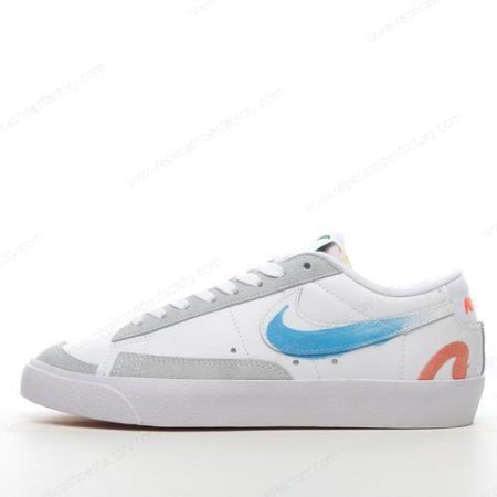 Replica Nike Blazer Low 77 Flyleather Men’s and Women’s Shoes ‘White’ DM0882-100