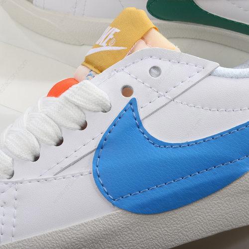 Replica Nike Blazer Low 77 Jumbo Mens and Womens Shoes White Blue Red Green DQ1470100