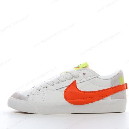 Replica Nike Blazer Low 77 Jumbo Men’s and Women’s Shoes ‘White Orange’ DQ1470-103