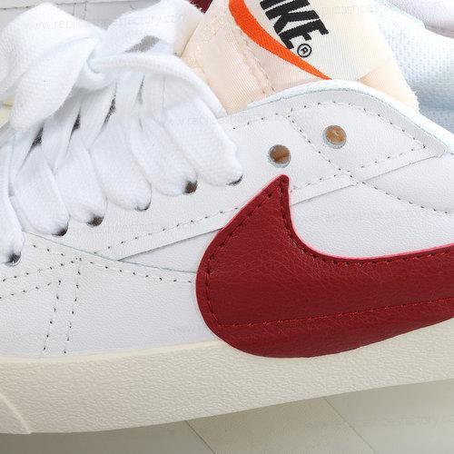 Replica Nike Blazer Low 77 Jumbo Mens and Womens Shoes White Red DQ1470104