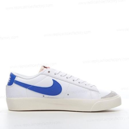 Replica Nike Blazer Low 77 Vintage Men’s and Women’s Shoes ‘Blue White’ DA6364-107
