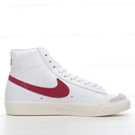 Replica Nike Blazer Mid 77 Vintage Men’s and Women’s Shoes ‘White Red’ CZ1055-102