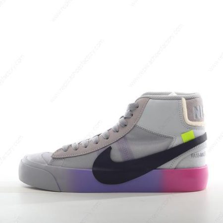 Replica Nike Blazer Mid Men’s and Women’s Shoes ‘Grey Pure Black’ AA3832-002