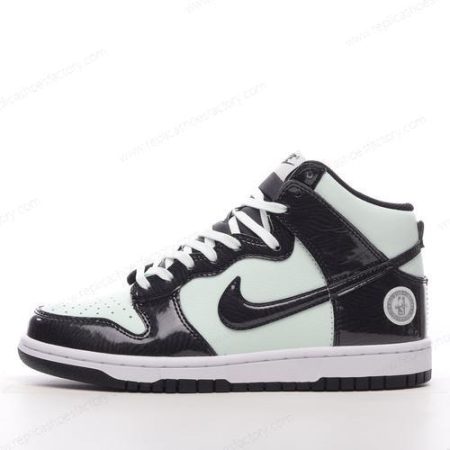 Replica Nike Dunk High Men’s and Women’s Shoes ‘Green Black’ DD1398-300