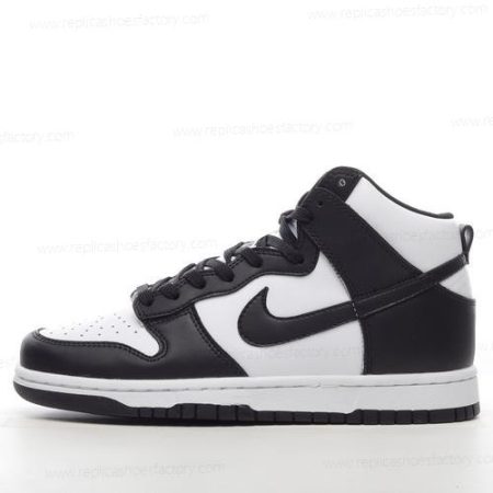 Replica Nike Dunk High Men’s and Women’s Shoes ‘White Black’ DD1869-103