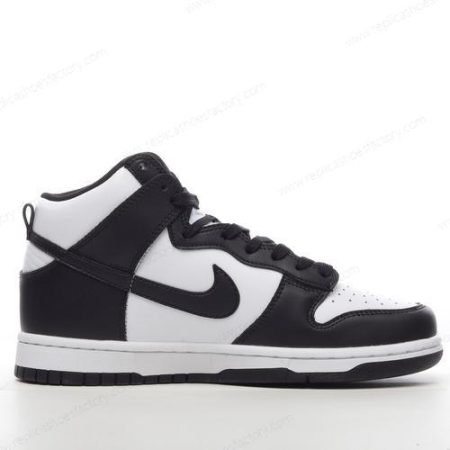 Replica Nike Dunk High Men’s and Women’s Shoes ‘White Black’ DD1869-103