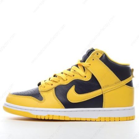 Replica Nike Dunk High Men’s and Women’s Shoes ‘Yellow Black’ CZ8149-002