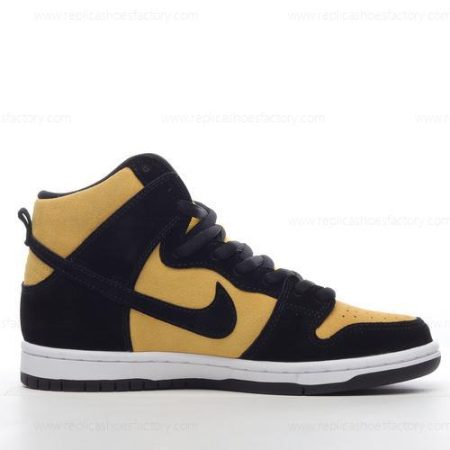 Replica Nike Dunk High Men’s and Women’s Shoes ‘Yellow Black’ CZ8149-700