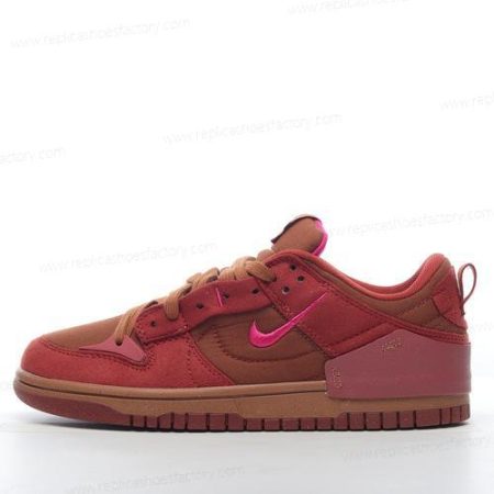Replica Nike Dunk Low Disrupt 2 Men’s and Women’s Shoes ‘Red Brown’ DH4402-200