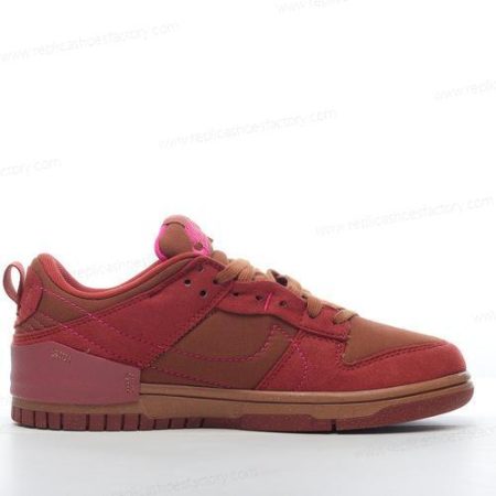 Replica Nike Dunk Low Disrupt 2 Men’s and Women’s Shoes ‘Red Brown’ DH4402-200
