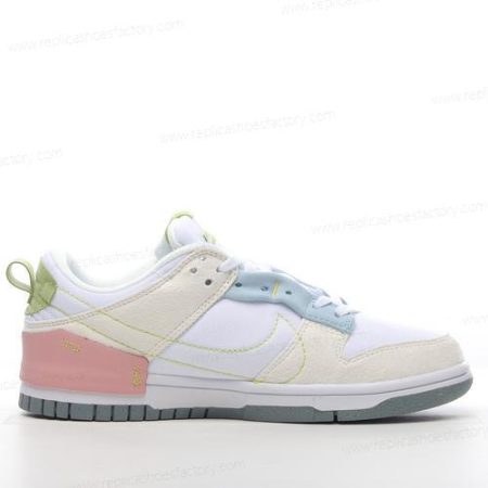 Replica Nike Dunk Low Disrupt 2 Men’s and Women’s Shoes ‘White Orange’ DV3457-100