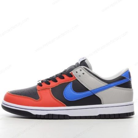 Replica Nike Dunk Low EMB Men’s and Women’s Shoes ‘Blue Grey Black Orange’ DD3363-002