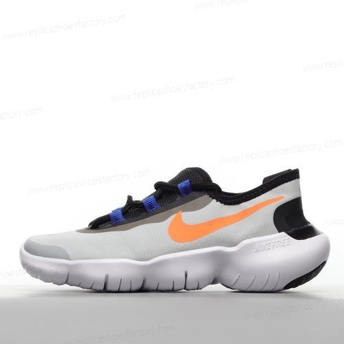 Replica Nike Free Run 50 2020 Mens and Womens Shoes Grey Black Orange CI9921005