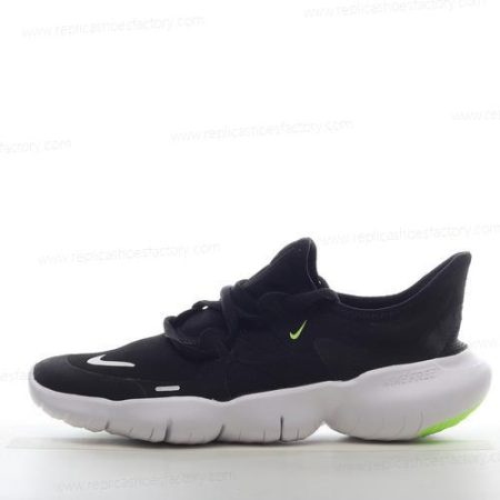 Replica Nike Free Run 5.0 Men’s and Women’s Shoes ‘Black White’ AQ1289-003