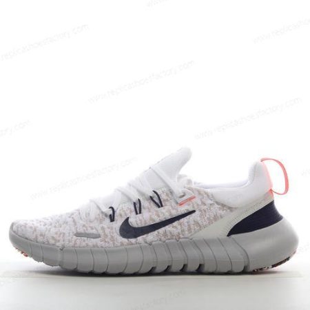 Replica Nike Free Run 5.0 Men’s and Women’s Shoes ‘White Blue Red’ CZ1884-103