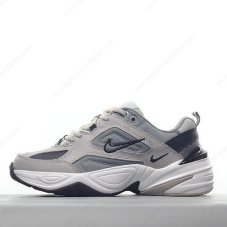Replica Nike M2K Tekno Men’s and Women’s Shoes ‘Grey Black’ AV4789-007