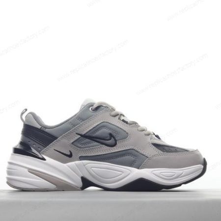 Replica Nike M2K Tekno Men’s and Women’s Shoes ‘Grey Black’ AV4789-007