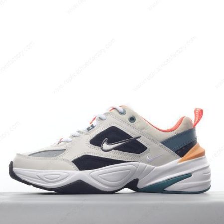 Replica Nike M2K Tekno Men’s and Women’s Shoes ‘Grey Black Silver’ CI2969-001