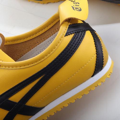 Replica Onitsuka Tiger Mexico 66 Mens and Womens Shoes Yellow Black