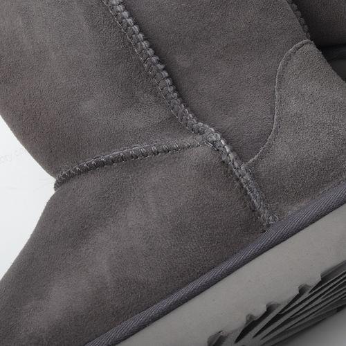 Replica UGG Classic Short II Boot Mens and Womens Shoes Grey